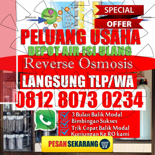 WA 0812 8073 0234 JASA PEMASANGAN DEPOT AIR ISI ULANG BUNGUR