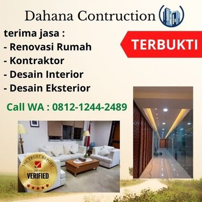 TERBUKTI, Call Wa  0812-1244-2489, Renovasi Bangunan Baru