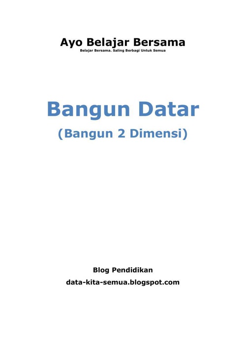 Bangun Datar