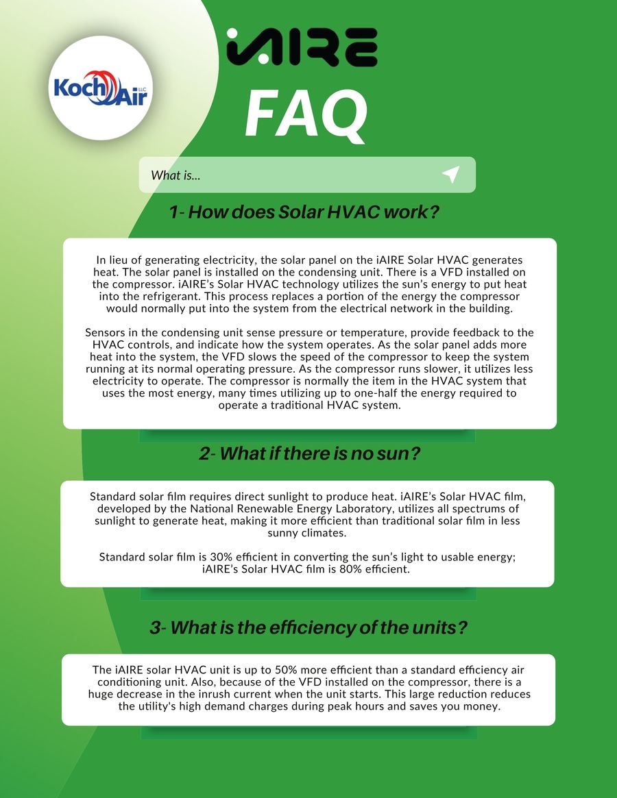 iAire FAQs Koch Air by Koch Air, LLC Flipsnack