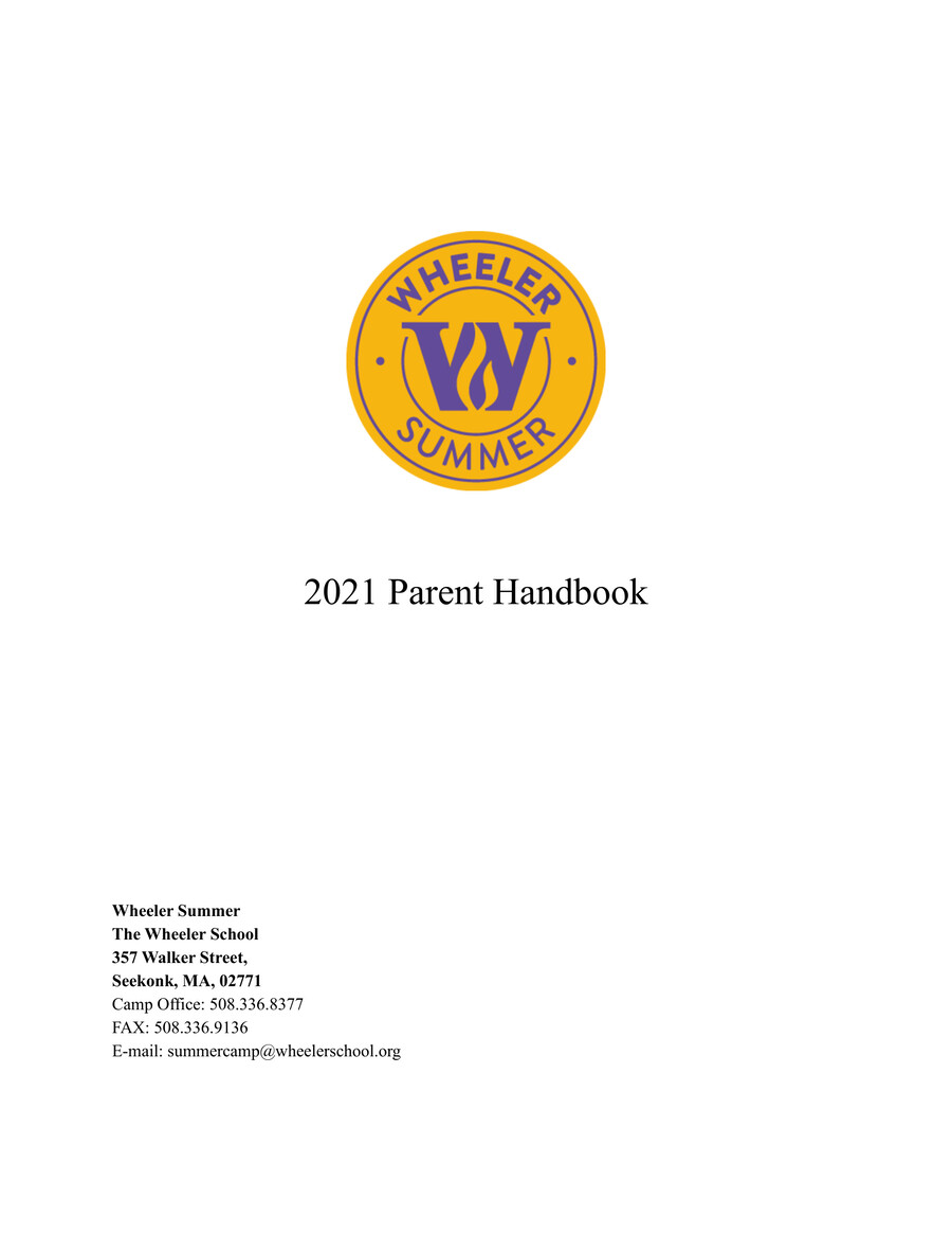 Parent Handbook 2021 by Heather Santoro - Flipsnack