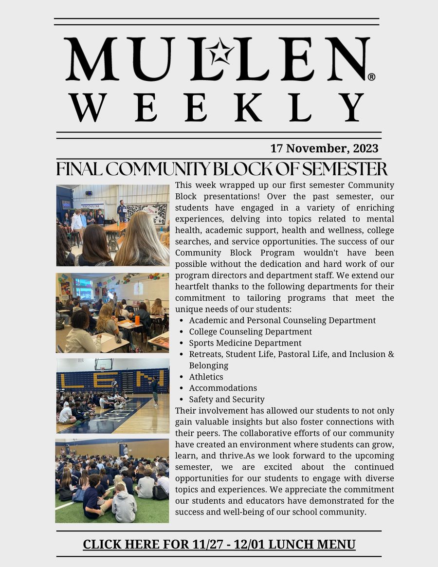 Mullen Weekly 1117 by Mullen High School Flipsnack
