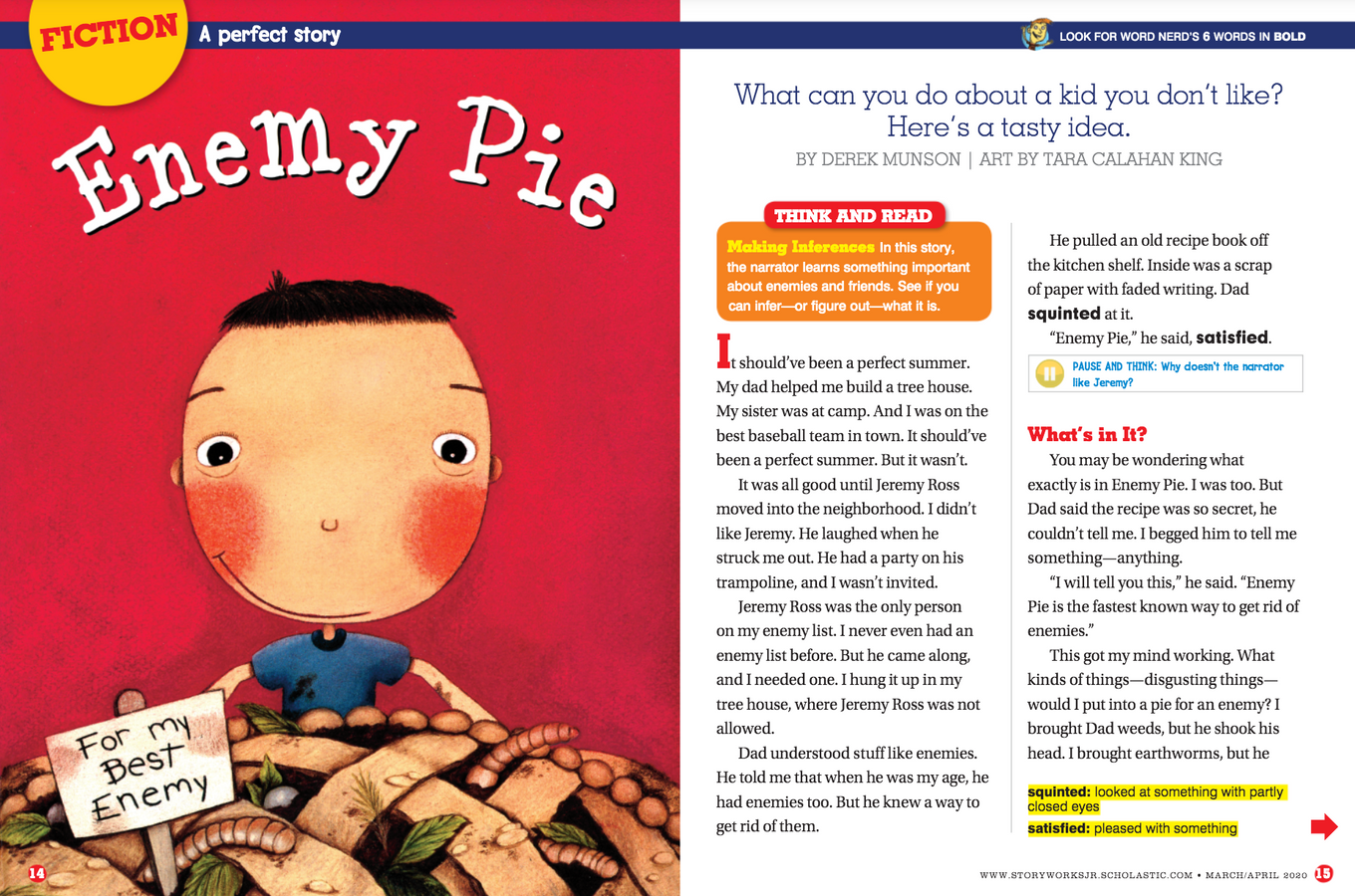 Enemy Pie by ANTONIA BATSILAS Flipsnack