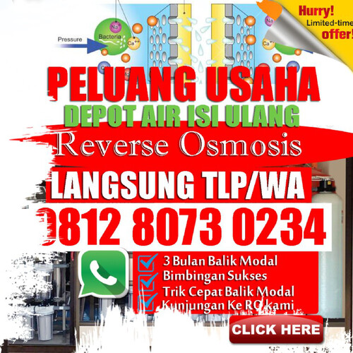 WA 0812 8073 0234 JASA PEMASANGAN DEPOT AIR ISI ULANG BANTAR