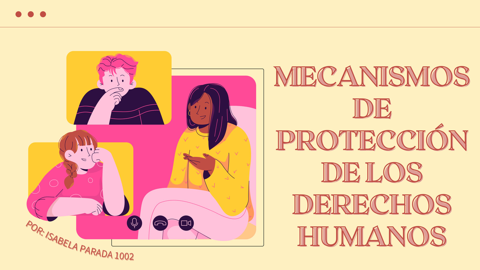 Mecanismos de protección de los derechos humanos by Isabela Parada Flipsnack