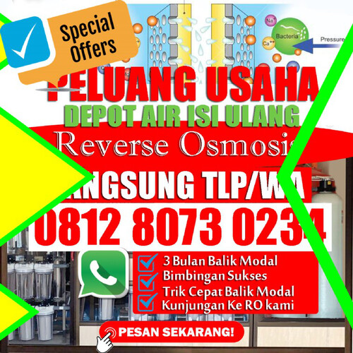 WA 0812 8073 0234 JASA PEMASANGAN AIR RO KABUPATEN KARAWANG