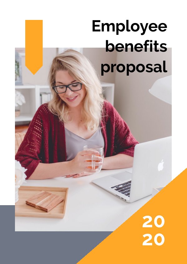 Employee benefits proposal template by Erika Borza Flipsnack