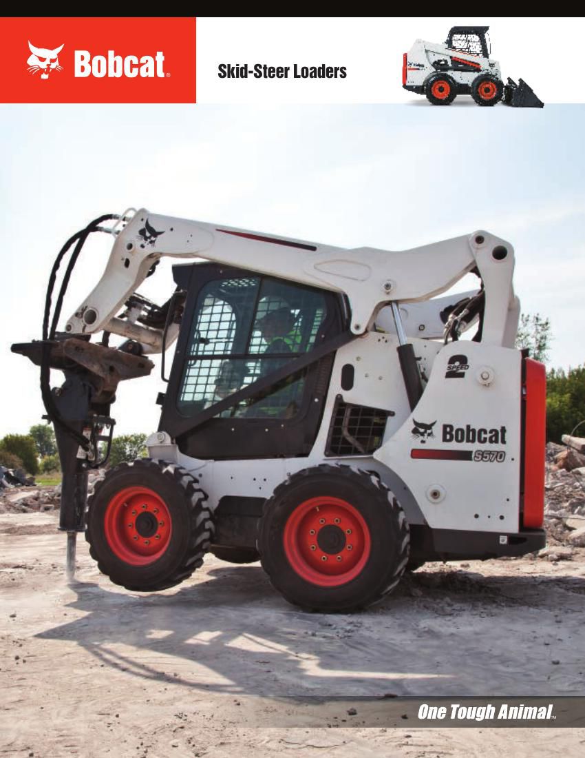 Caterpillar skid steer picture