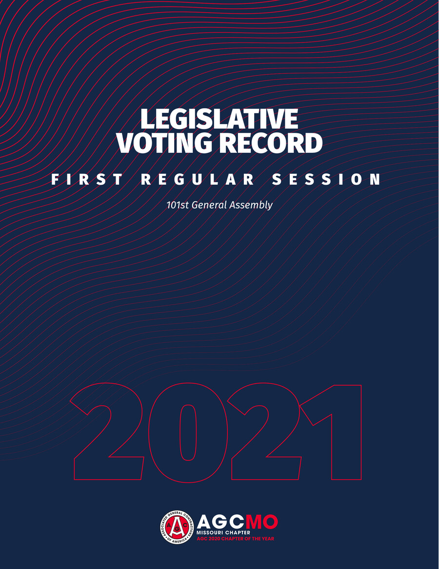 Legislative Voting Record 2021 by Amanda Flipsnack