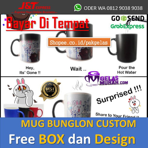 WA 0812 9038 9038 HARGA MUG MAGIC SAWAH BESAR