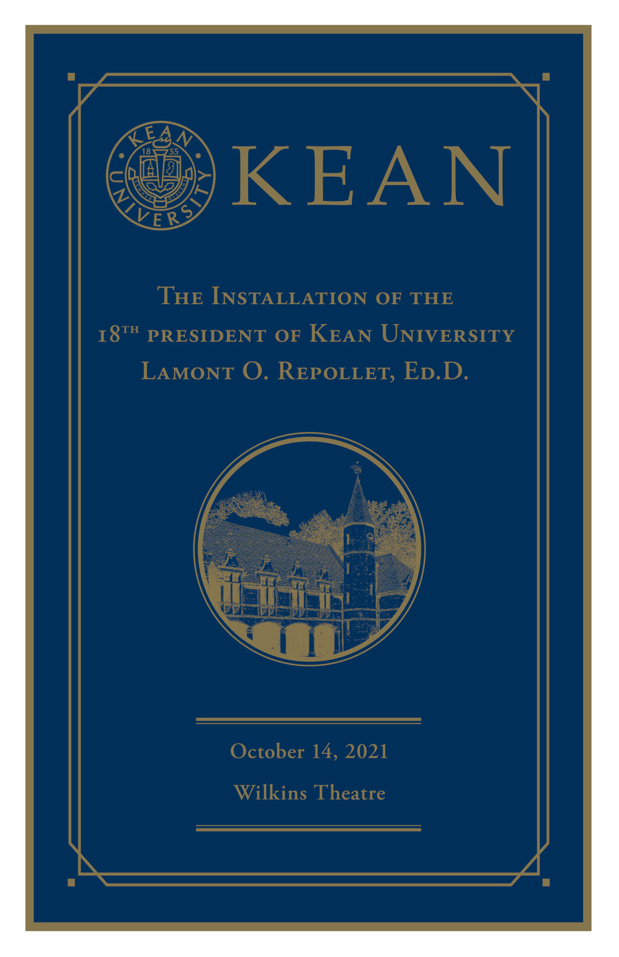 Kean University Presidential Installation Program by Kean University