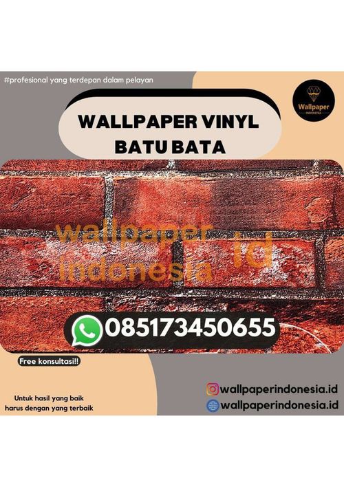 WALLPAPER VINYL BATU BATA