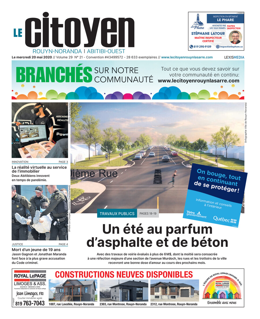 20 mai 2020 Le Citoyen RouynNoranda / AbitibiOuest by Medialo