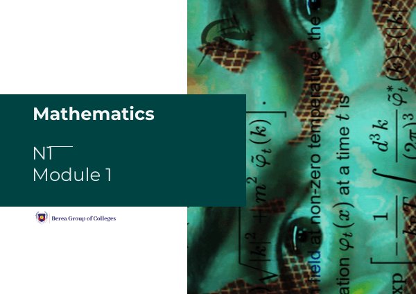 Mathematics N1 module 1 by E-Publishing