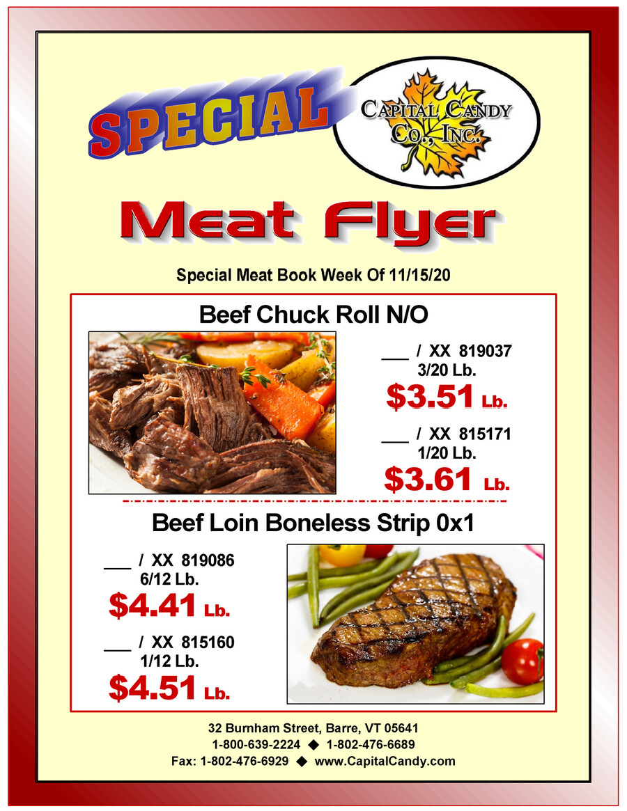 MASTER SPECIAL MEAT FLYER by Alice Laperle Flipsnack