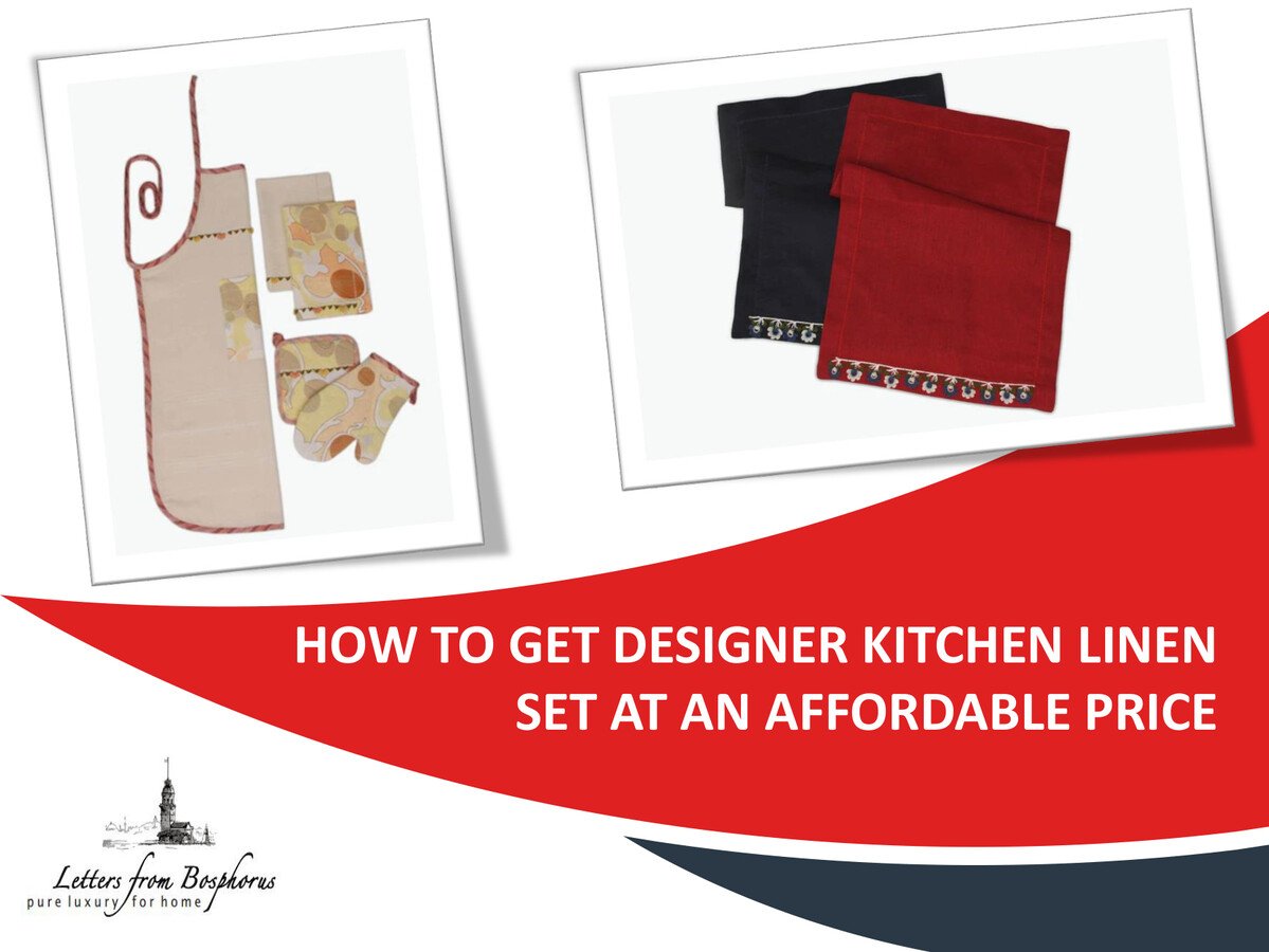 How To Get Designer Kitchen Linen Set At An Affordable Price by Asli ...