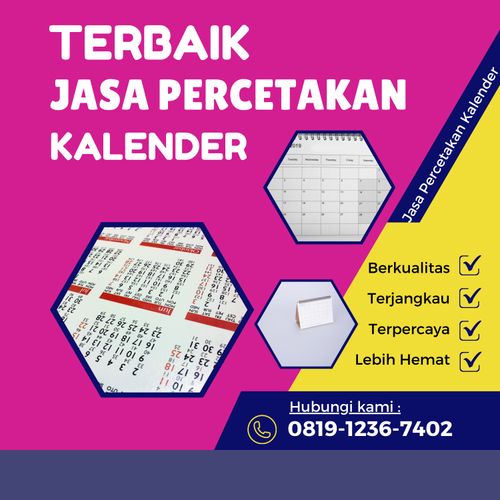 TERBAIK,0819-1236-7402,Jasa Percetakan Kalender di Boyolali