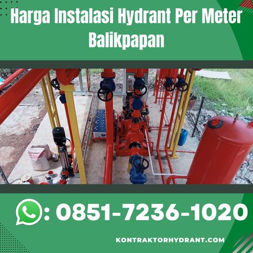 Harga Instalasi Hydrant Per Meter Balikpapan
