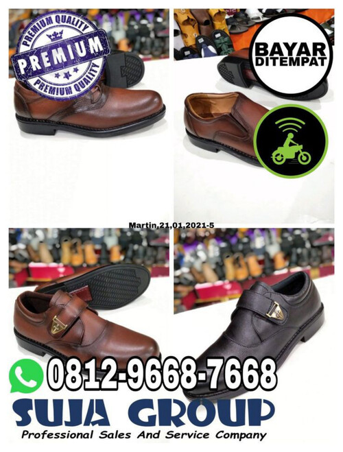 ASLI..Wa 0812-9668-7668, Pabrik Sepatu Kulit Sapi Asli Casual