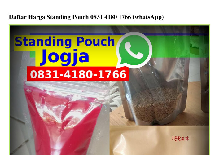 Daftar Harga Standing Pouch Ö831–418Ö–1766[WA]