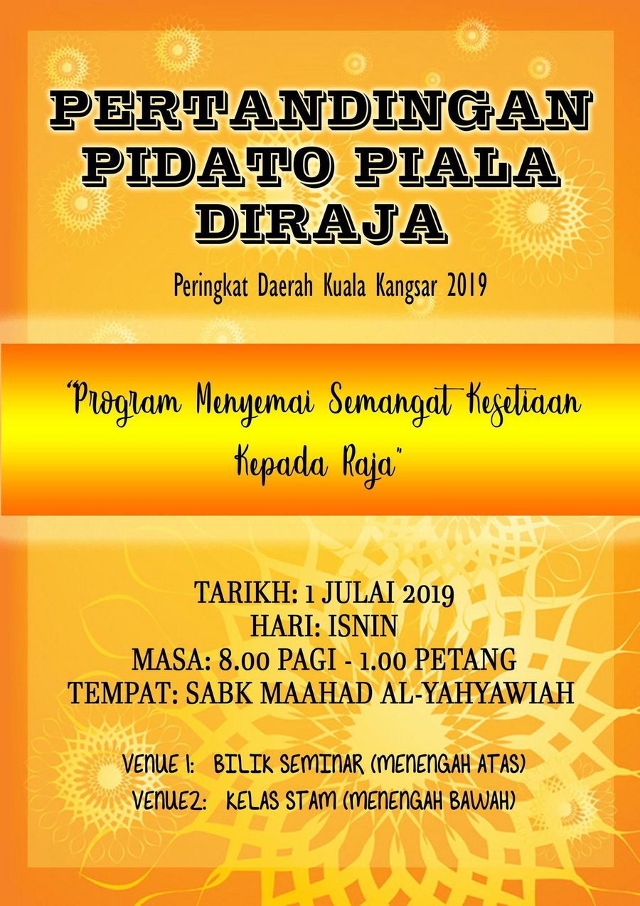 Buku Program Pertandingan Pidato Piala Diraja By Alhaura Flipsnack