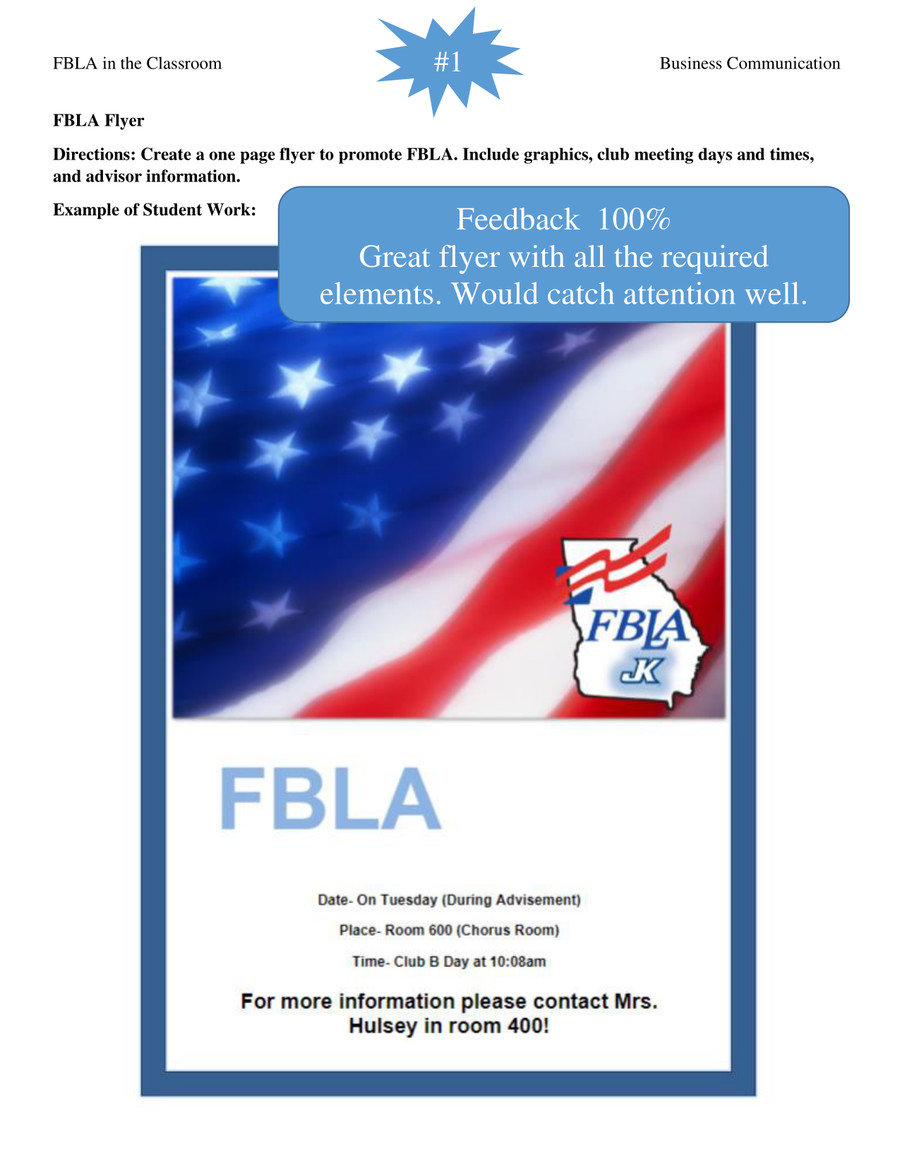 FBLA in the Classroom BC by Rick Hulsey - Flipsnack