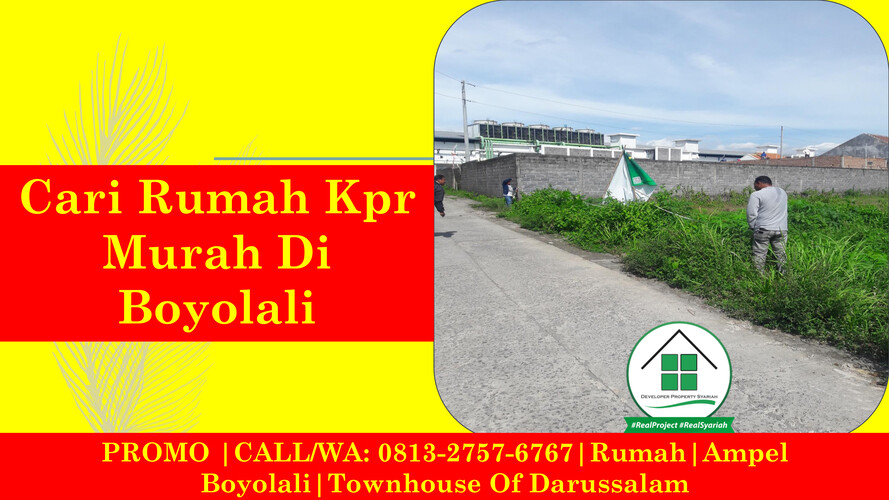 STRATEGIS, CALL/WA: 0813-2757-6767, Rumah Kpr Murah, Boyolali