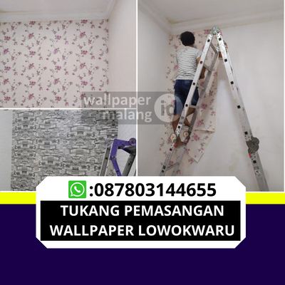 WA:087803144655 tukang pemasanga wallpaper lowokwaru