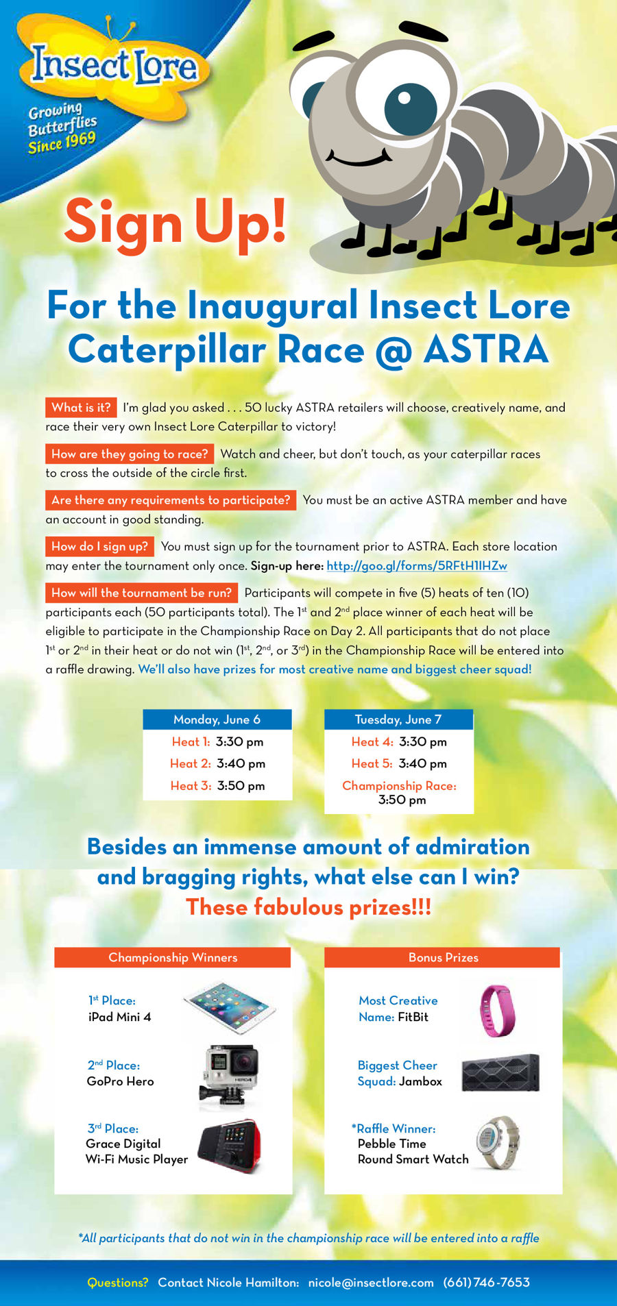 Insect Lore Caterpillar Race ASTRA by Insect Lore Flipsnack