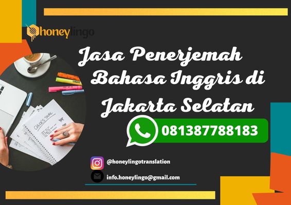 Jasa penerjemah bahasa inggris di jakarta selatan 