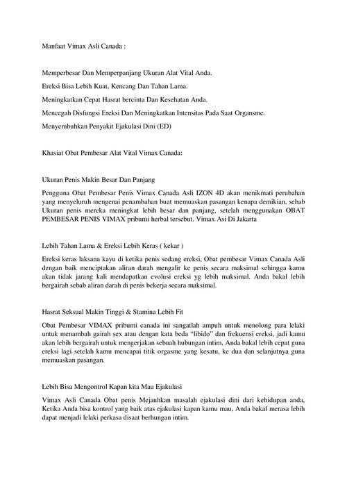 WA 0852-7060-4590, Beli Vimax Di Medan