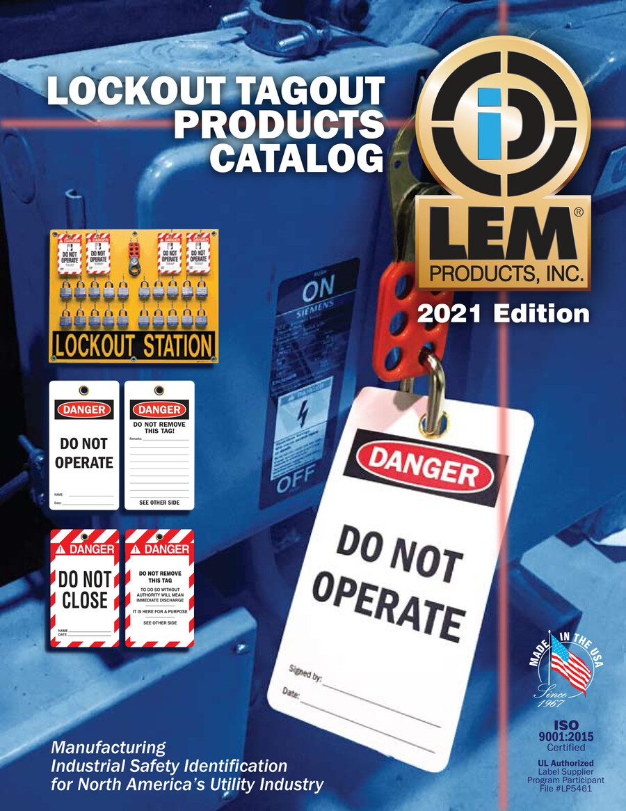 lockout tagout catalog (1) by John Krause - Flipsnack