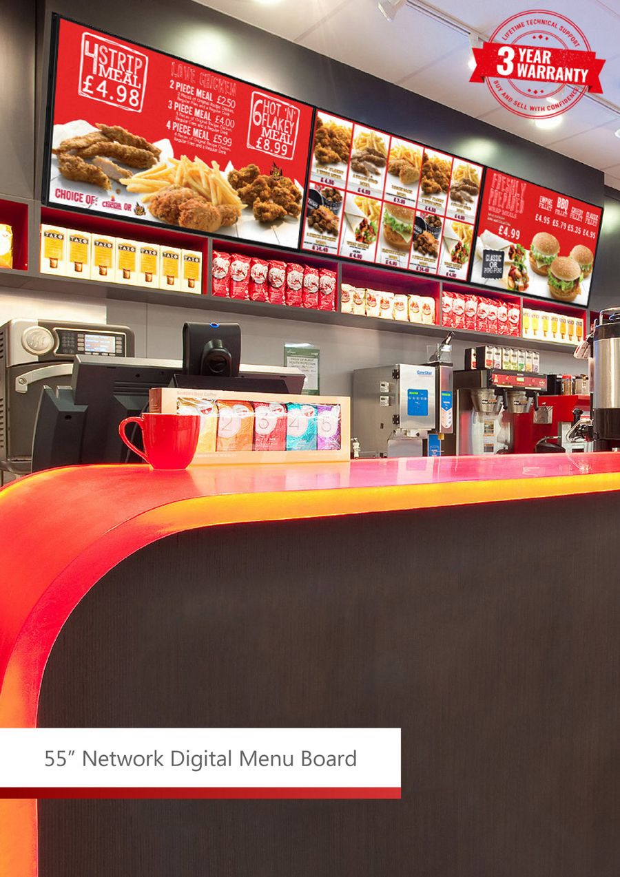 55 inch Network Digital Menu Board by Visual... - Flipsnack