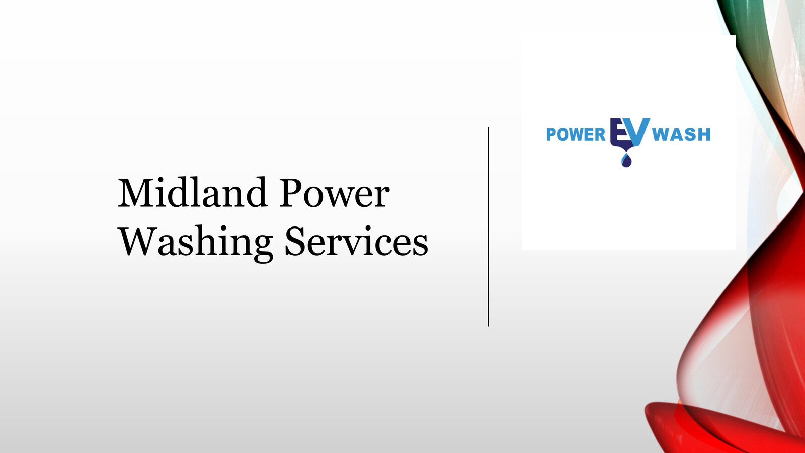 Midland Power Washing Services Evpowerwash by EV Power Wash Flipsnack