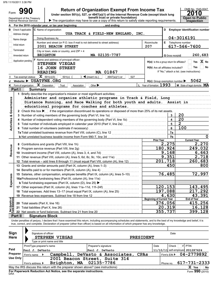 Federal Tax Return Schedule