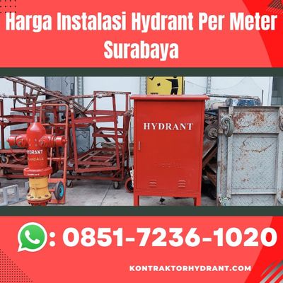 Harga instalasi hydrant per meter Surabaya