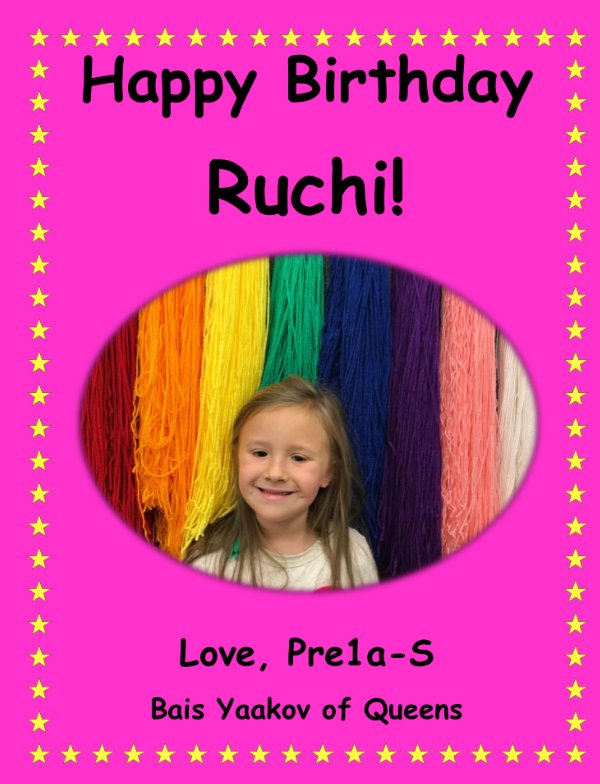 Copy of Happy Birthday Ruchi! by Sara Nissanian - Flipsnack