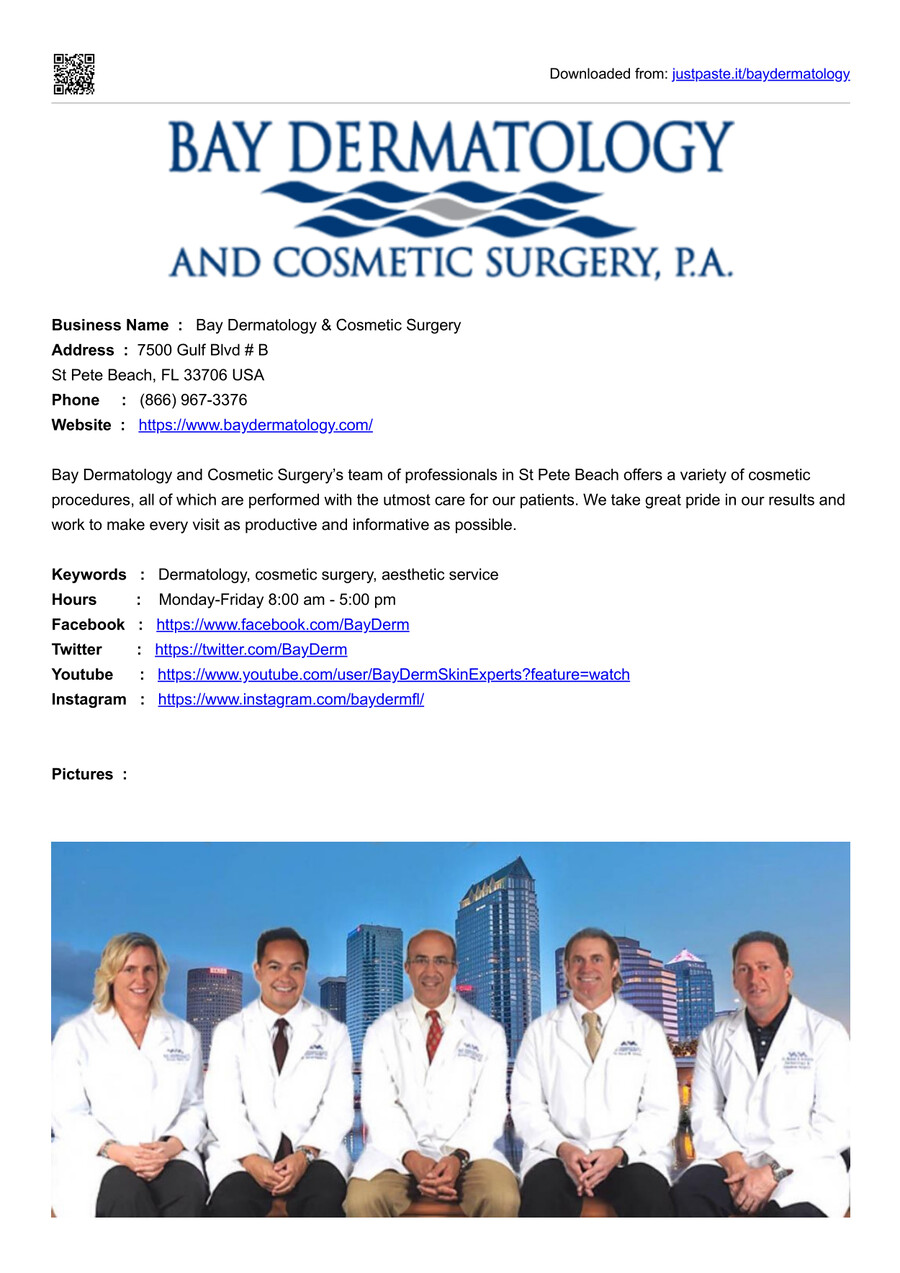 Bay Dermatology & Cosmetic Surgery... Flipsnack
