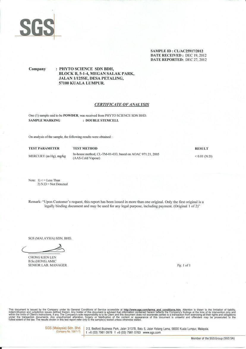 Certificate of Lab Test by SGS by... Flipsnack