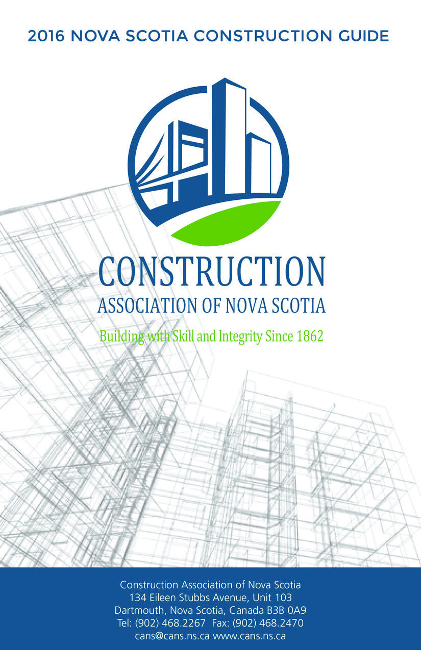 2016 Nova Scotia Construction Guide by CANS Flipsnack