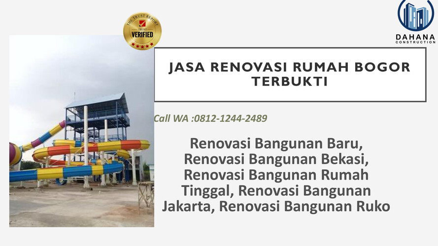 TERMEWAH, Call Wa 0812-1244-2489, Jasa Kontraktor Bogor