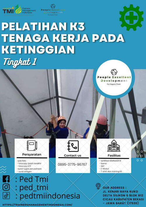 Pusat Pelatihan Sertifikasi K3 Terbaik