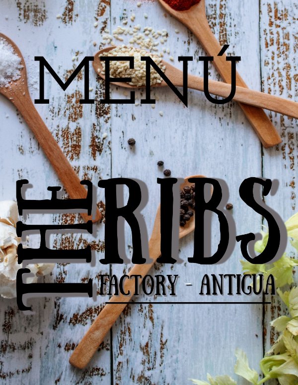 Menu MediterraneoGT & The Ribs Factory by Jaime Mac Flipsnack