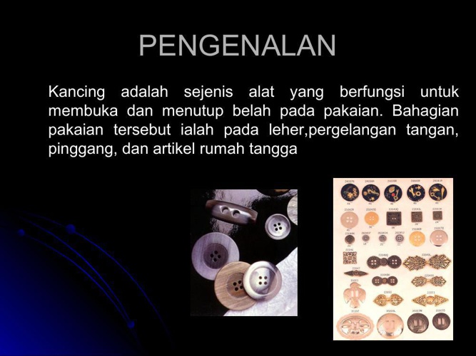 JAHIT KANCING
