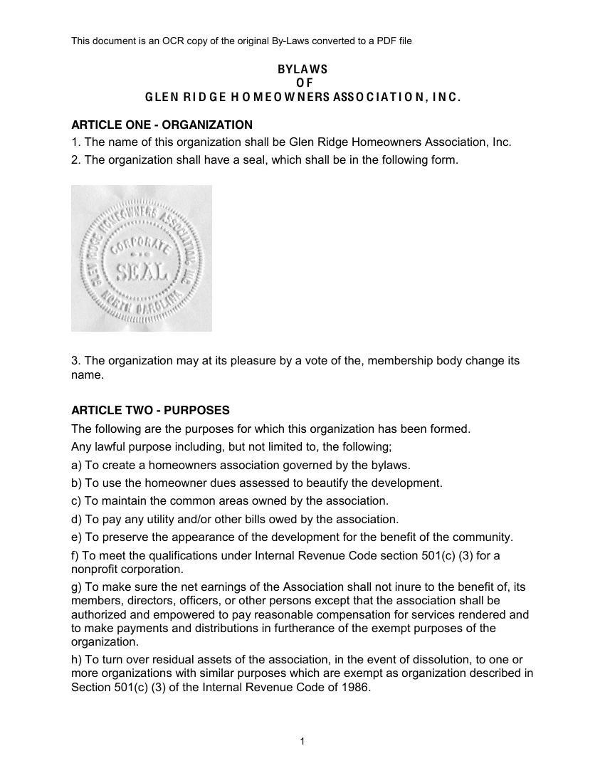 Glen Ridge Documents by Angela Flipsnack