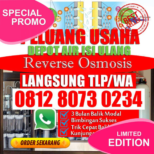 WA 0812 8073 0234 JASA PEMASANGAN AIR ISI ULANG KOTA DEPOK