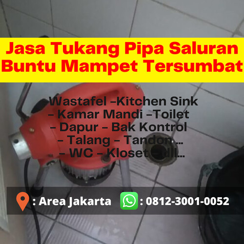 0812-3001-0052, Jasa Saluran Mampet Jakarta Timur