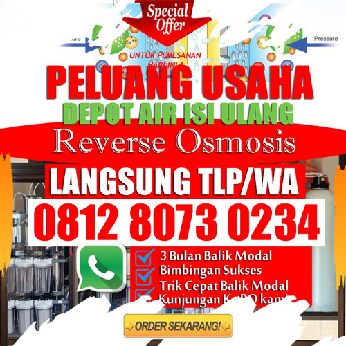 WA 0812 8073 0234 JASA PEMASANGAN DEPOT AIR ISI ULANG RANCA 