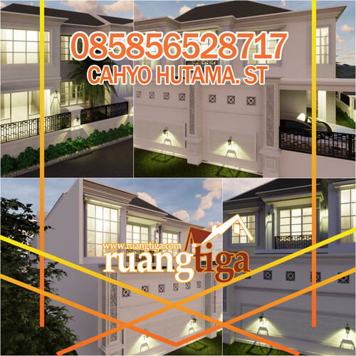 085856528717 jasa arsitek rumah mewah  Ciakar