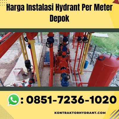 Harga instalasi hydrant per meter Depok